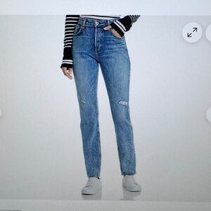 Rag & bone Rosa mid-rise boyfriend jeans
